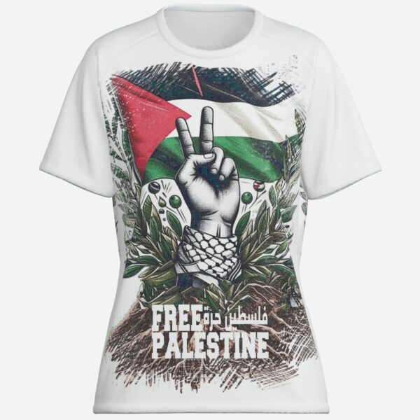 All-Over Cotton Print Women's T-Shirt