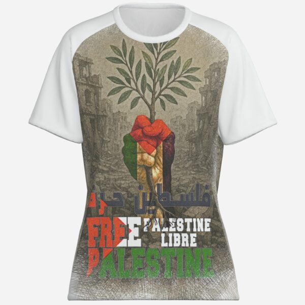 All-Over Cotton Print Women's T-Shirt